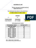 03 Export Duty Rate Mac 2022