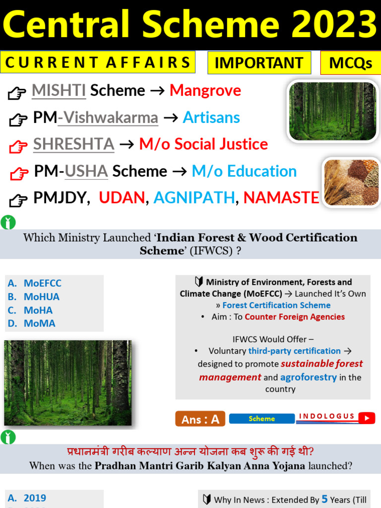 Scheme 2023 Central Govt (2022) | PDF | Economy Of India | Government ...