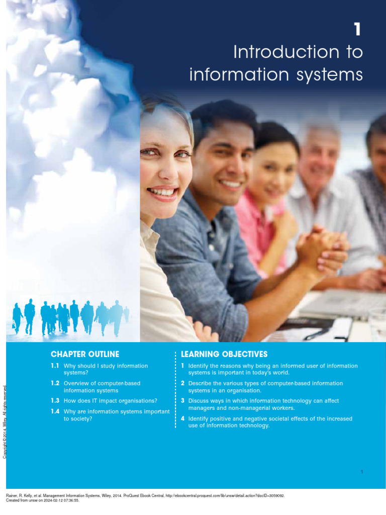 Management - Information - Systems CHAPTER 1 | PDF | Computing ...