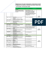 Jadwal PPLH Kalteng