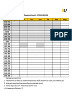 Planillha Semanal Extensivo Med