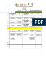 Hora Lunes Martes Miércoles Jueves Viernes: Colegio de Estudios Cientificos Y Tecnologicos Del Estado de Veracruz