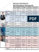 Programa de Reuniões para o Mês de Janeiro 2024