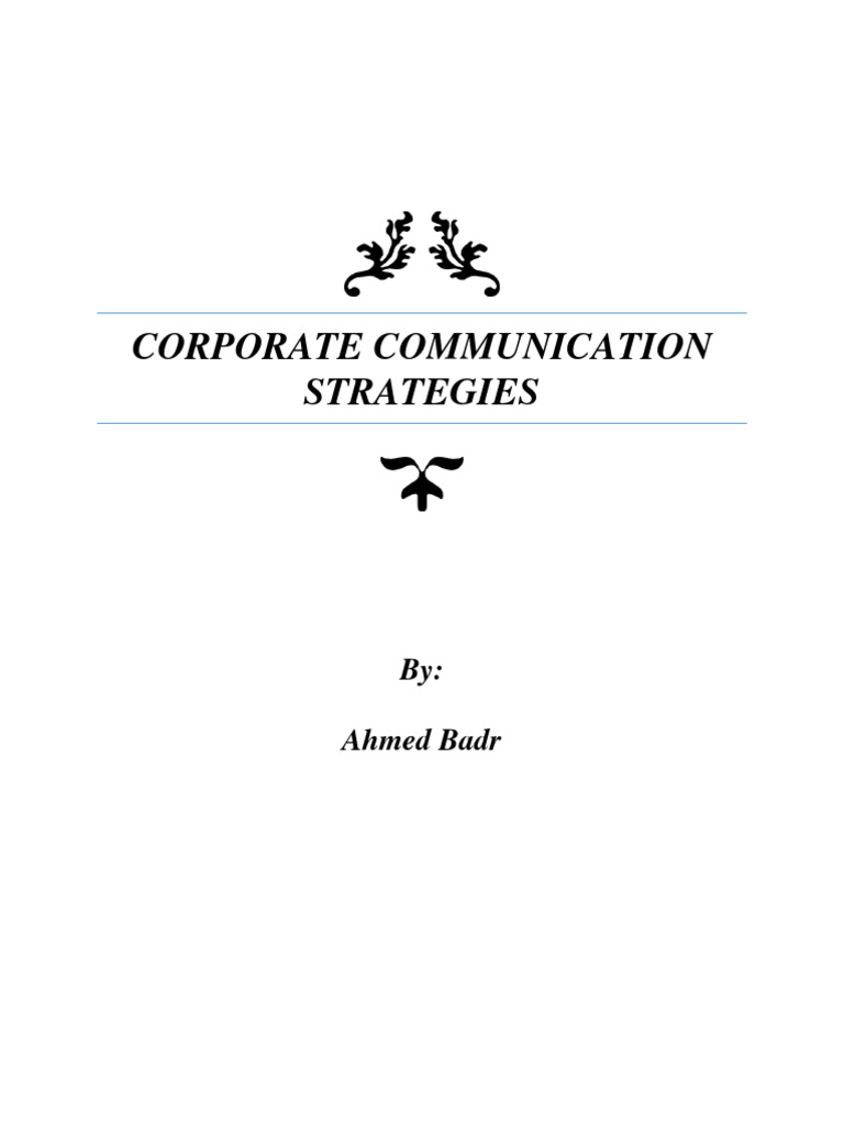 evaluation of communication strategies in business