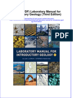 Full Download Ebook PDF Laboratory Manual For Introductory Geology Third Edition Ebook PDF Docx Kindle Full Chapter