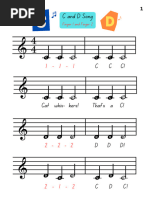 Beginner Clapping Rhythm Exercises | PDF