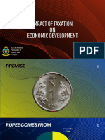Impact of Taxation ON Economic Development: DITX Seminar Semester 3 Room 24B Group 2