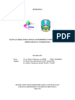 Proposal Manfaat Media Sosial Di Dalam Memberikan Informasi Di Bidang Dermatologi & Venereologi