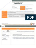 Licenciaturaen Derecho: Planeación Didáctica