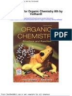 Full Test Bank For Organic Chemistry 8Th by Vollhardt PDF Docx Full Chapter Chapter