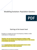 HWE and Simple Deviations