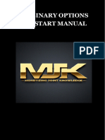 MJK Binary Options Fast Start Manual
