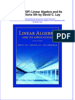 Full Download Ebook PDF Linear Algebra and Its Applications 5Th by David C Lay Ebook PDF Docx Kindle Full Chapter