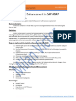 Unveiling The Power of SAP ABAP Implicit Enhancements