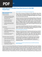 Cyber Recovery With Powerprotect For Multi Cloud Solution Brief