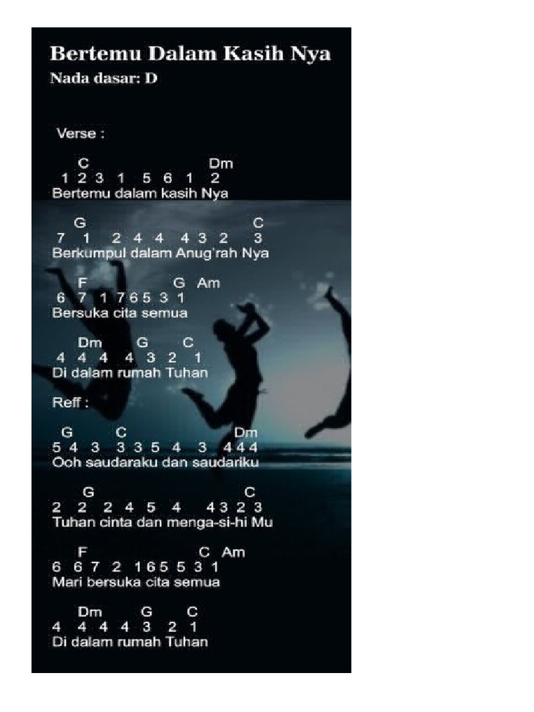 Bertemu Dalam KasihNya | PDF