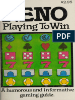 Keno Playing To Win - A Humorous and Informative Gaming Guide - Tony Korfman - December 1985 - Gaming Books Intl