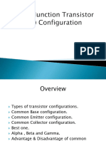 BJT Configuration