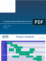 SAP Presentation by Actis PDF