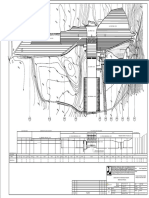 Cross Section Galian Bendungan Pengga