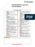 Ancient History Analysis Book Sample