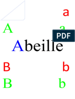 Les Lettres Avec Quatre Formes