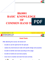 BK0001 Basic Knowledge of Common Hand Tool