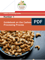 Guide Book On Crunchy Cashew Processing Process