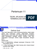 Pertemuan 11: Teori, Aplikasi Dan Terminologi Graf