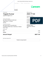 Yogesh Kumar AED 77.00: Booking ID