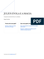Julius Evola y La Magia - PT