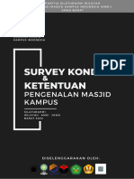 Format Pengenalan Dan Survey Masjid Kampus