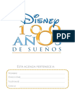 Agenda Semanal Disney PDF