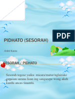 Pidhato (Sesorah)