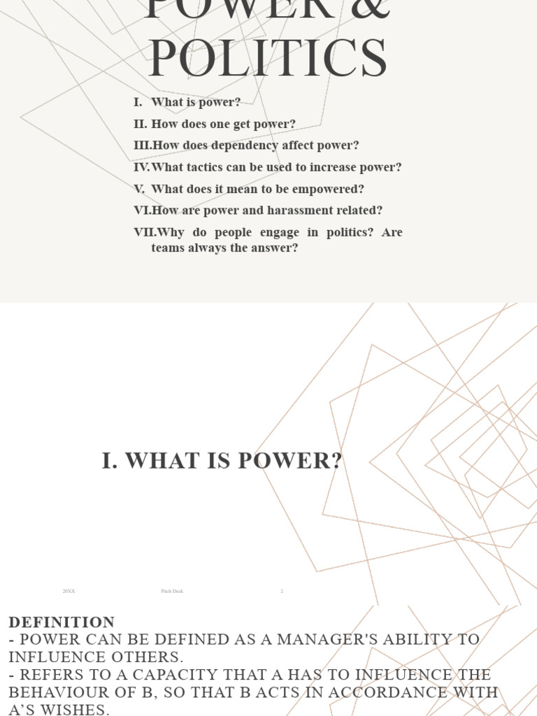 Understanding Power and Politics in Organizations | PDF | Power (Social ...