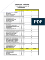 Penerima Baksos Hut 2024