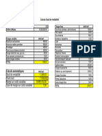 Calcul Seuil de Rentabilite