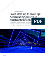 From Start Up To Scale Up Accelerating Growth in Construction Technology VF