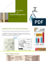 Water Demand and Supply