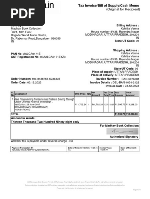 invoice