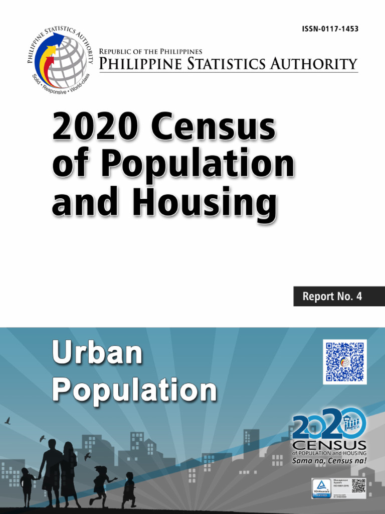 2020 Urban Population Census Report | PDF | Philippines