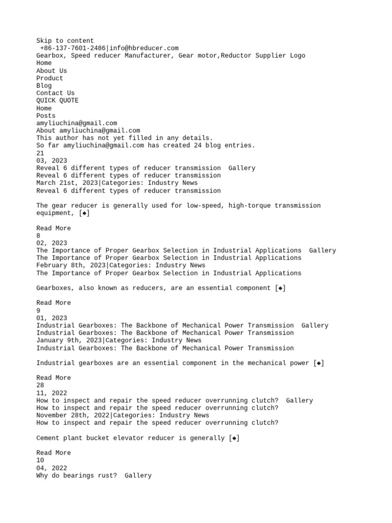 Gearbox | PDF | Gear | Bearing (Mechanical)