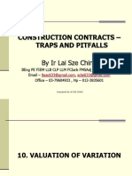 Construction Contracts - Traps and Pitfalls - IEM - 2022 - Day 2