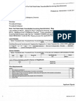 Sasikumar Patta Transfer Form