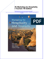 Full Download Ebook PDF Marketing For Hospitality and Tourism 7Th Edition Ebook PDF Docx Kindle Full Chapter