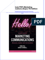 Full Download Ebook PDF Marketing Communications Expo 7Th Edition Ebook PDF Docx Kindle Full Chapter