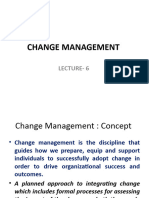 Lec. 6 Change Management Today