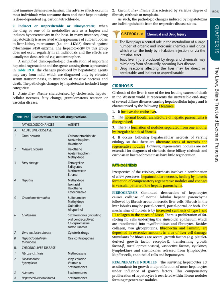 Liver Cirrhosis Pdf Cirrhosis Hepatitis