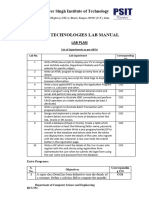 KCS-652-WT LAB Manual-2021-22