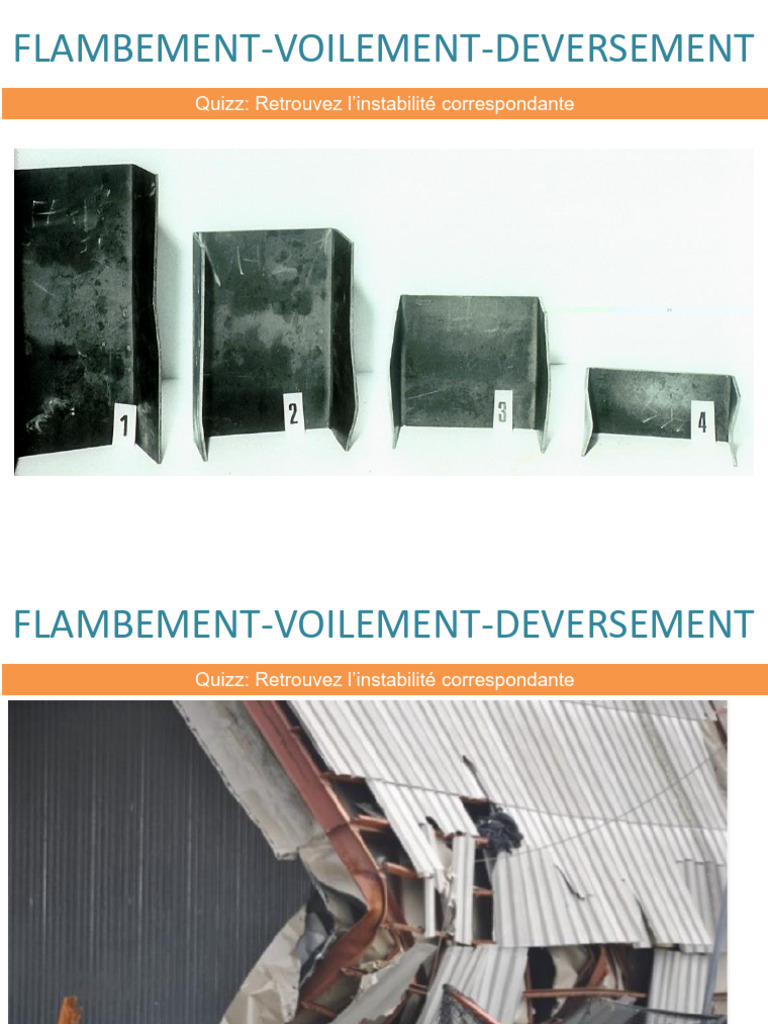 Flambement et Voilement des Structures | PDF | Flambage | Élasticité ...